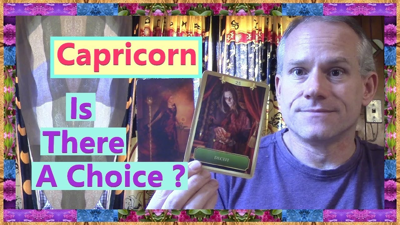 Capricorn - Is There A Choice ? - YouTube
