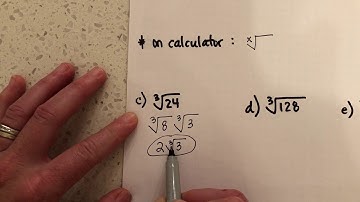 Alg 2 CP 6.4 Day 2 Notes Part 1 Video