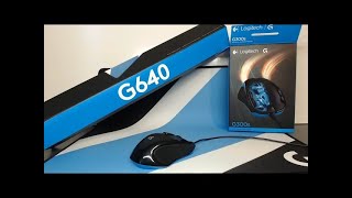 Logitech G300s review + Logitech G640 game pad