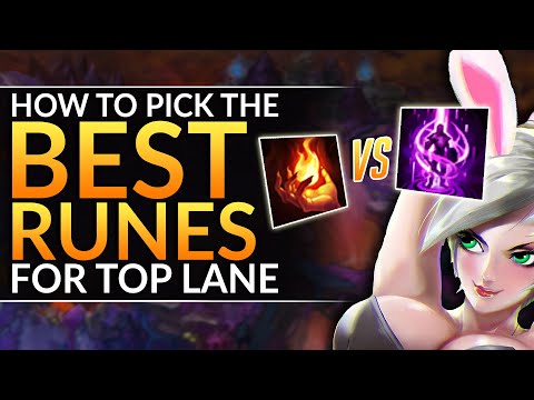 How Challengers Pick Their Rune Builds for TOP LANE: Ignite vs. Teleport Tips and Tricks - LoL Guide