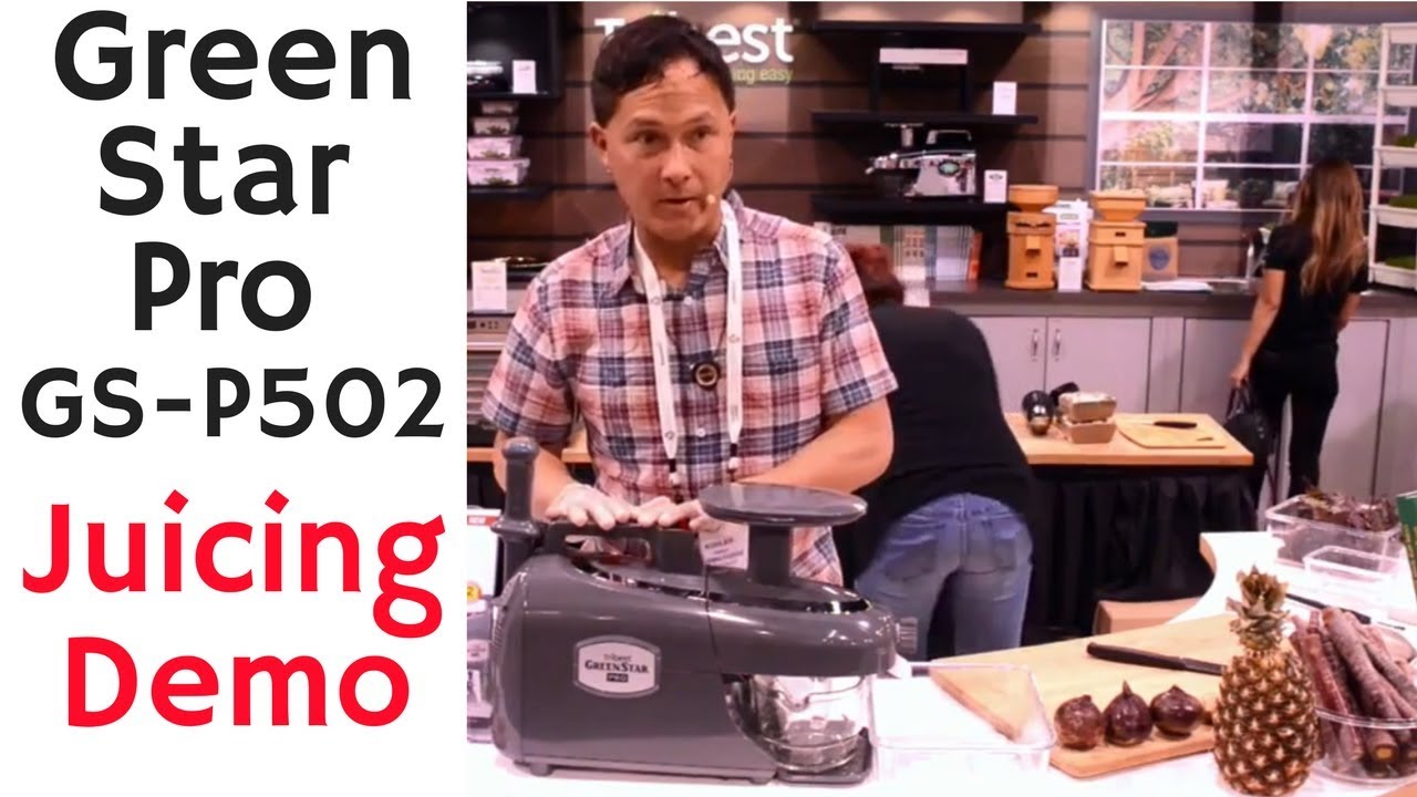 Green Star Pro GSP502 Juicing Demonstration YouTube