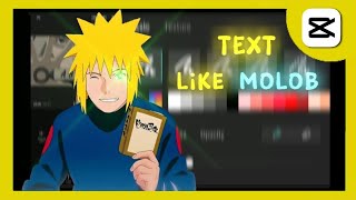 How do you write - like @Molob / AMV/TUTORIAL