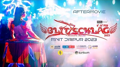 Aftermovie TRAILER BLITZSCHALAG 2023 | MNIT Jaipur