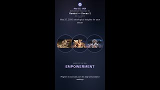May 25 ♊ Gemini Decan Jun 1-10 #Horoscope