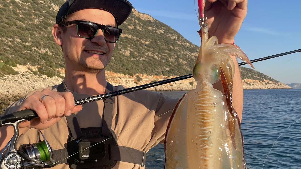 Ловим Кальмара в Турции!!!