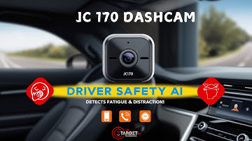 Prevent Distracted Driving with JC170’s AI-Powered Safety & Real-Time Alerts | Target Telematics