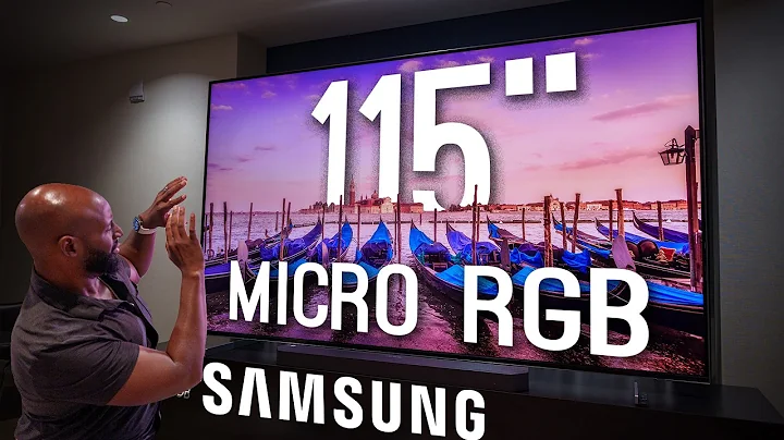 OLED Is OVER... Micro RGB TVs Are The New Gold Standard | Samsung 115" Micro-RGB TV