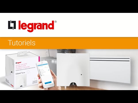 Installer une sortie de câble connectée Céliane with Netatmo sur un radiateur avec fil pilote