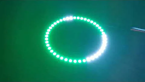 45 LEDs WS2812B WS2812 5050 RGB LED Ring Lamp Light 45 Bits