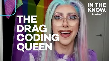 Anna Lytical is a drag queen who makes coding fun