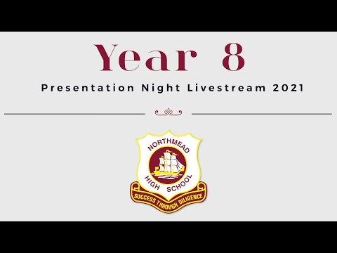 Northmead CAPA High School Year 8 Presentation Night Livestream 2021