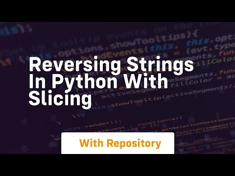 Reversing strings in