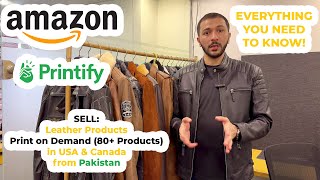 Selling Leather & Print on Demand Products on Amazon From Pakistan - Explained - No Investment!