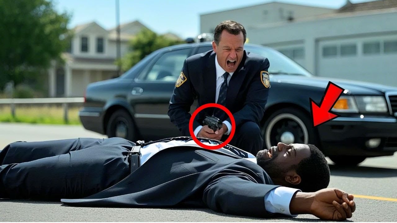 Outline Video Federal Prosecutor Shot In The Leg By Racist Police, Police Officer Jailed Shortly After