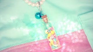 DIY fairy dust necklace (or sprinkles)