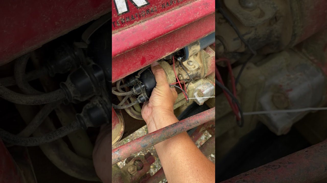 Adjusting timing on Farmall C after electronic ignition installation