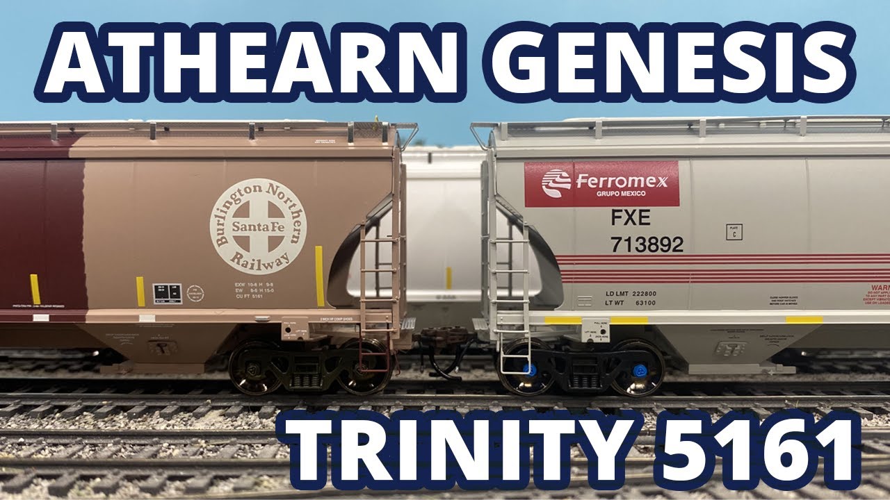 Review: HO Scale Athearn Genesis Trinity 5161 Covered Hopper