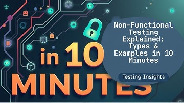 Non functional Testing Explained In 10 Minutes | Types & Examples of Non-Functional Testing #QA