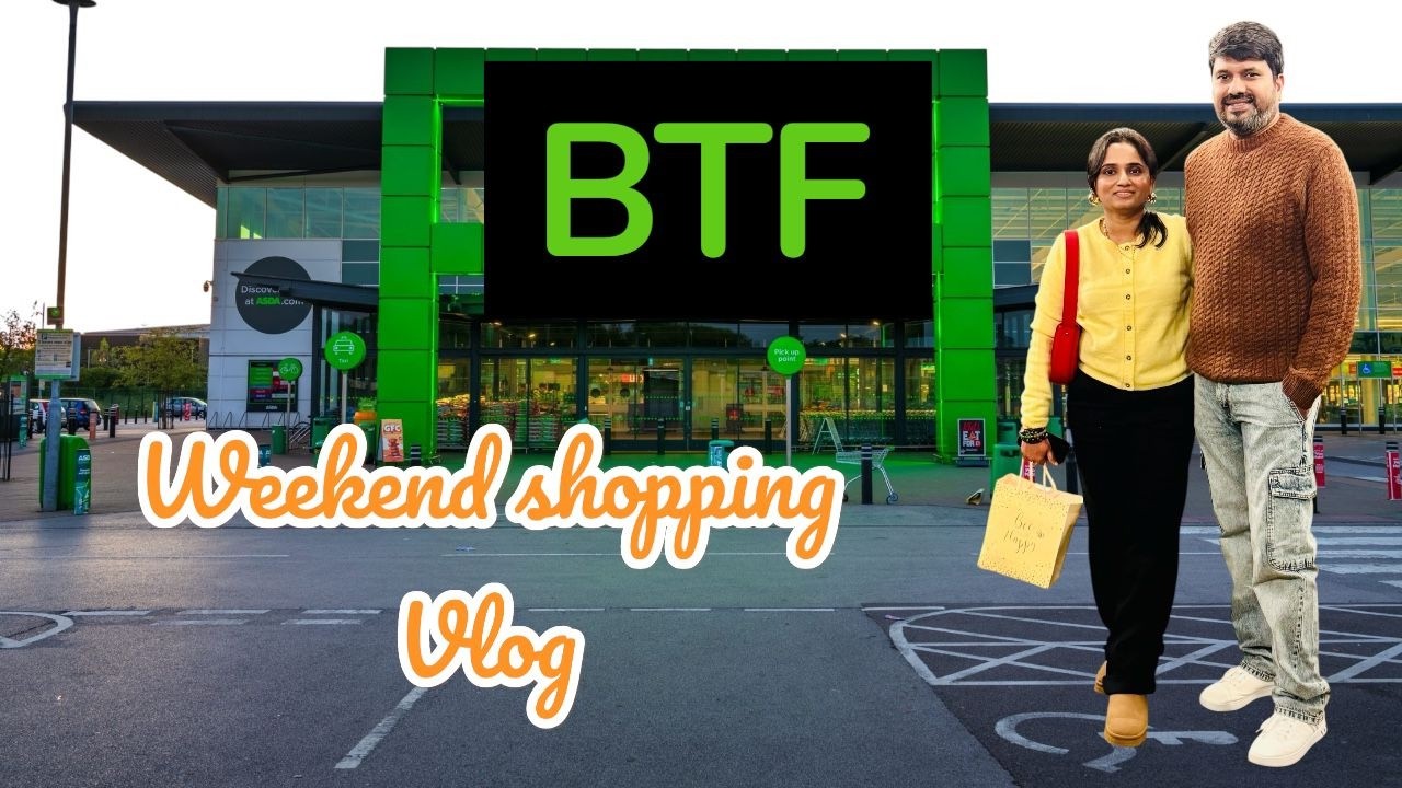 Weekend Reset - Grocery shopping at ASDA UK #weekendvlog #ukvlog #uktamil #groceryshopping 