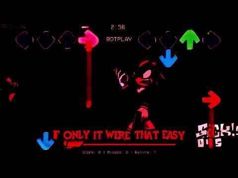 FNF DISSONANCE REMAKE | WITH LYRICS | SHORT