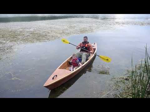 Launching the Pirogue Bastrop South Shore - YouTube