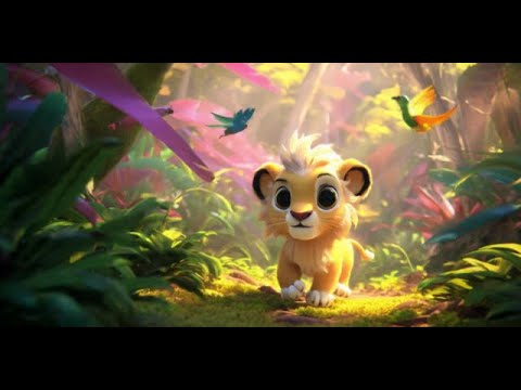 Leo the Brave Little Lion 🦁 | 3D Animated Kids Story | Moral Story for ...