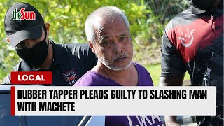 Rubber Tapper Pleads Guilty To Slashing Man With Machete