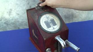 Gottlieb 1c Penny Arcade Coin Op Grip Test Strength Tester Trade Stimulator 1930s