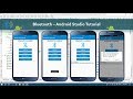 Bluetooth – Android Studio Tutorial