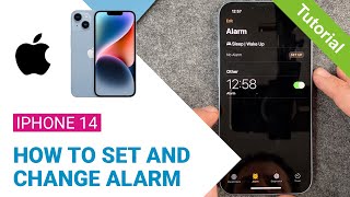 Iphone 14 - Cara Mengatur Alarm • • 1️⃣4️⃣ • • • Tutorial