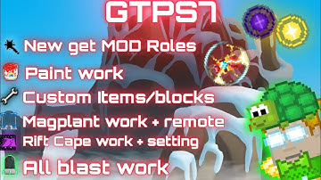 Growtopia Private Server [GTPS7] | Free MOD Roles | TimeCJ