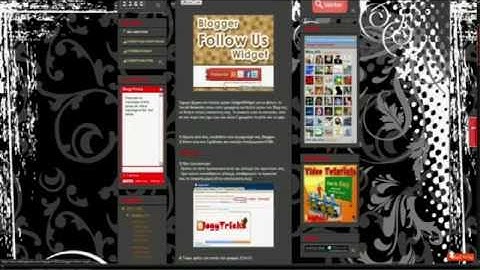 BlogyTricks: Blogger Follow us Widget (Social Icons)