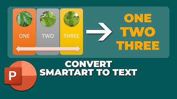 How to convert SmartArt to text in PowerPoint 2016