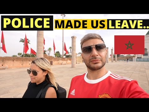 Why Rabat The Capital of Morocco SHOCKED Me 🇲🇦(POLICE made me leave)