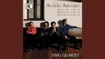 String Quartet No. 2 in A Minor, Op. 35: II. Theme: Moderato