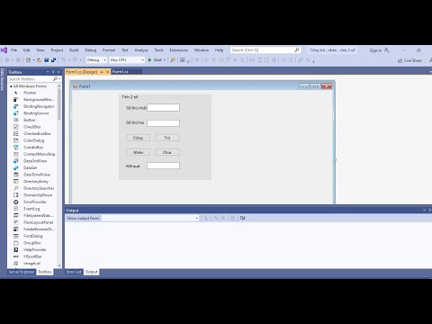 Video Cộng trừ nhân chia 2 số | Lập Trình C# | Khánh Jos - youtube