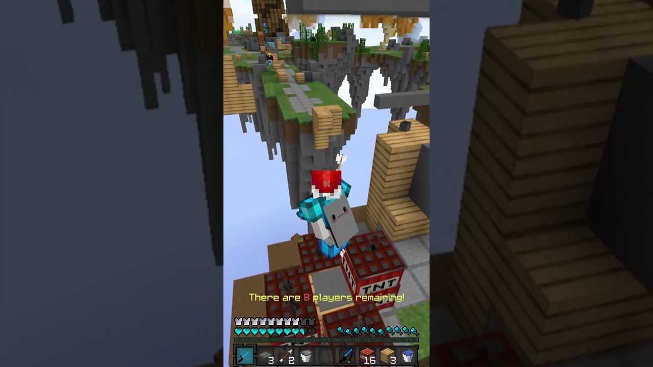 insane tnt jump and kill (hypixel skywars)