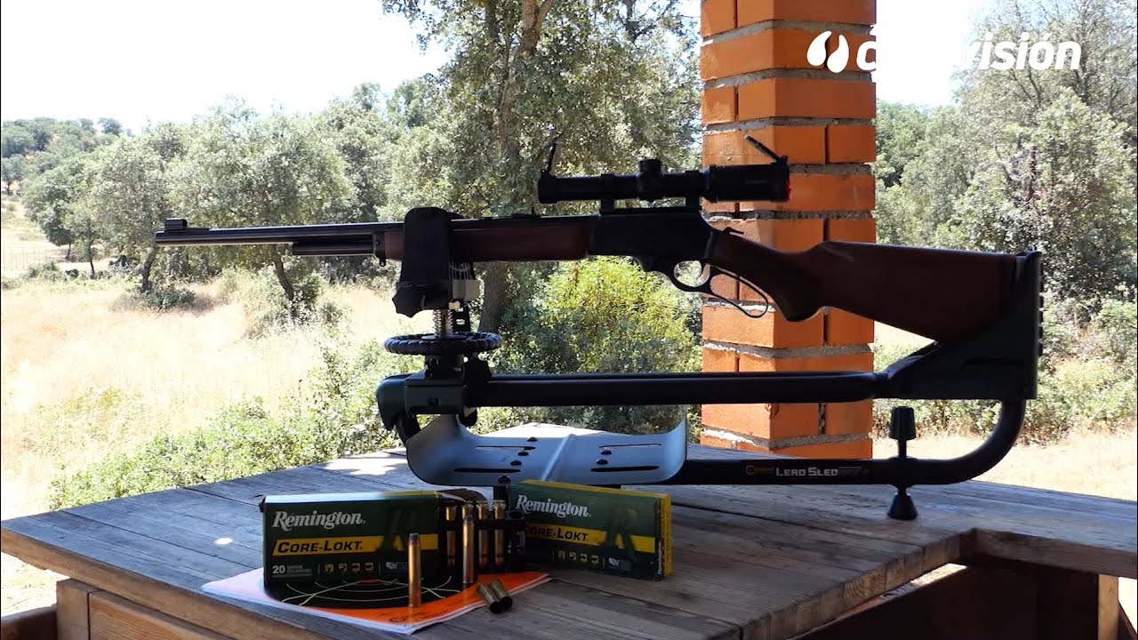 Marlin 444, Bushnell Engage 1-4x24 y munición Remington Core-Lokt 444 Marlin. Prueba de producto