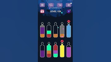 Water Sort Puzzle Game - Level 159