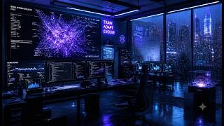 AI Research Lab 🤖 Futuristic Coding Ambience