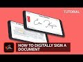 How to digitally sign a document | Adobe Document Cloud