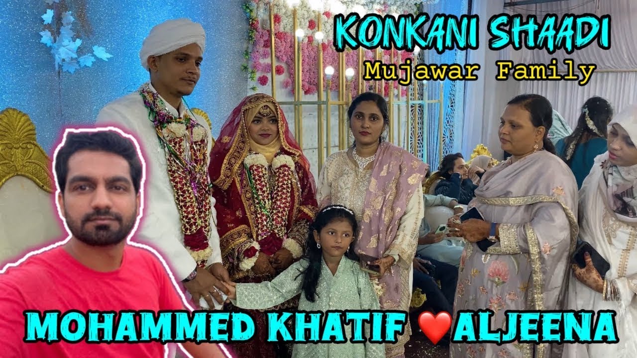 Grand Konkani Shaadi in Mumbai | Mujawar Family Nikah | Mohammed Khatif Weds Aljeena