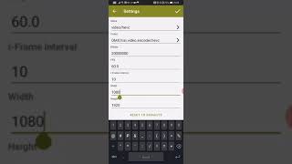 Animated Stories Acces Encoding Settings