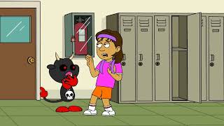 Dora Puts Bullet Ants On Caillous Chairgrounded