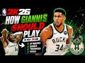 How Giannis Antetokounmpo SHOULD Play in NBA 2K26 (2025-26 Realistic Update)