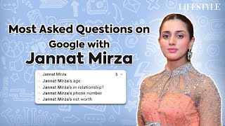 Most Asked Questions On Google With Jannat Mirza | LIFESTYLE | SAMAA TV