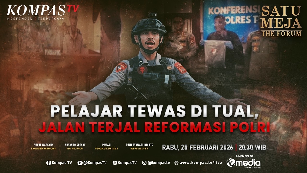 Pelajar Tewas Di Tual, Jalan Terjal Reformasi Polri | SATU MEJA THE FORUM