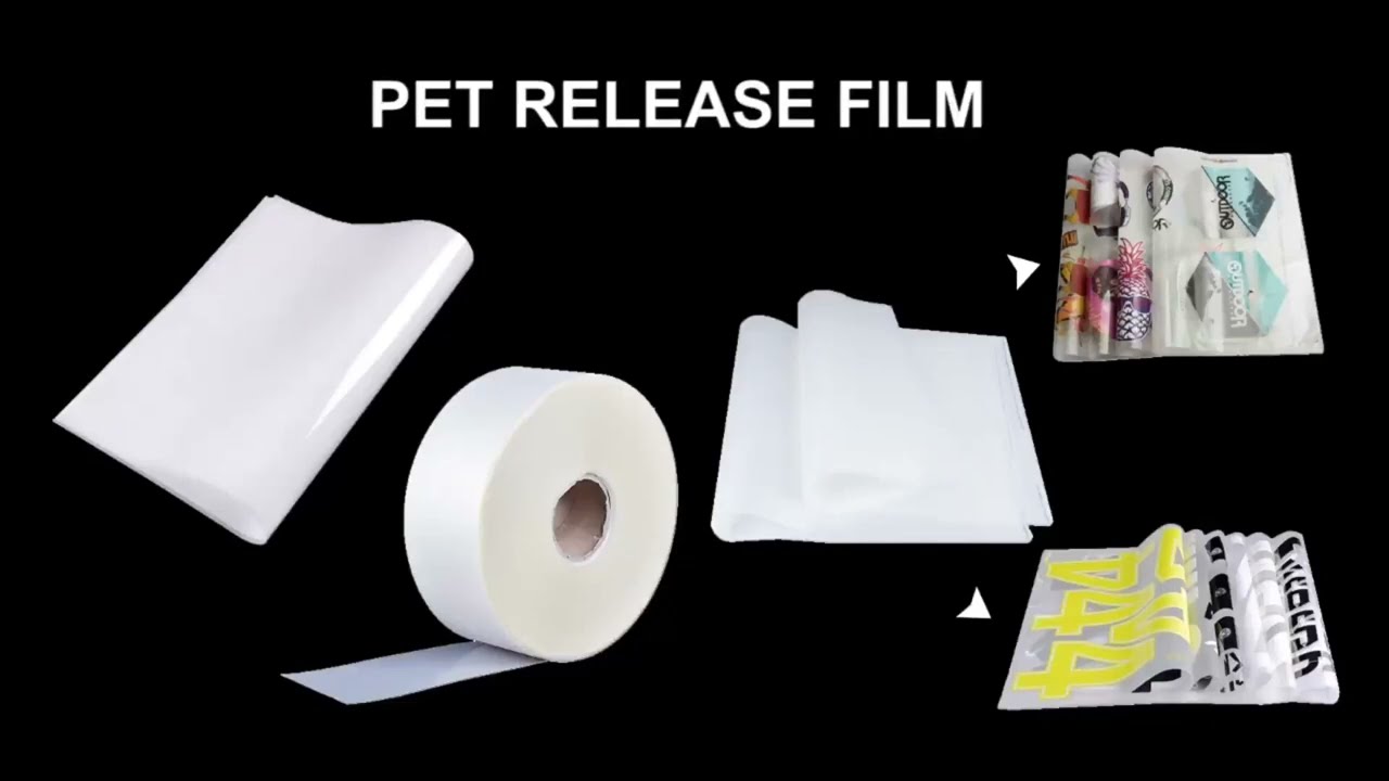 Production of PET release film
