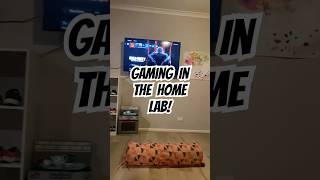Home Lab: Gaming Night In The Home Lab #homelab #youtube #shorts #ps5 #gaming #ytshorts #callofduty