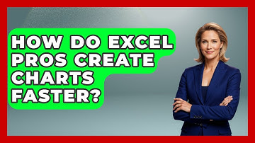 How Do Excel Pros Create Charts Faster? - Docs and Sheets Pro